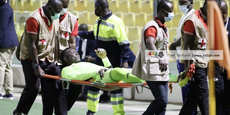 South Africa vs Ghana: Goalkeeper Richard Ofori suffers fresh injury in Black Stars defeat