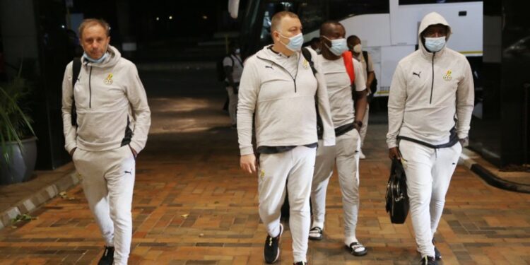 2022 World Cup Qualifiers: Black Stars arrive in Harare for Zimbabwe clash [PHOTOS]