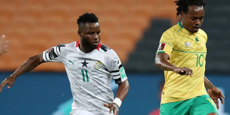 FIFA World Cup Qualifiers: Ghana’s midfielder Mubarak Wakaso out of Zimbabwe clash