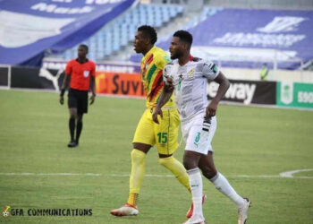 Yeni Malatyaspor striker Benjamin Tetteh plays first ever Black Stars game in win over Zimbabwe