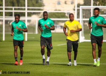 Joseph Paintsil, Benjamin Tetteh & Jonathan Mensah join Black Stars teammates in Doha ahead of Afcon 2021