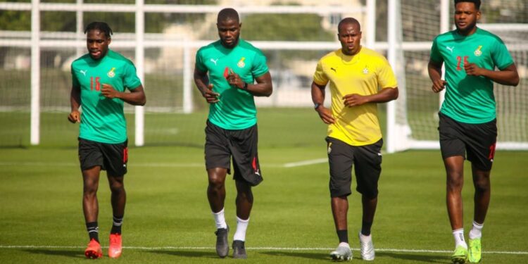 Joseph Paintsil, Benjamin Tetteh & Jonathan Mensah join Black Stars teammates in Doha ahead of Afcon 2021