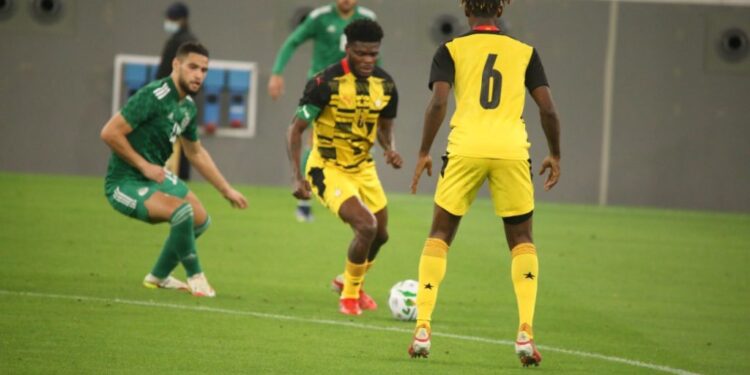 PHOTOS: Check out pictures from Ghana’s pre-Afcon friendly defeat to Algeria