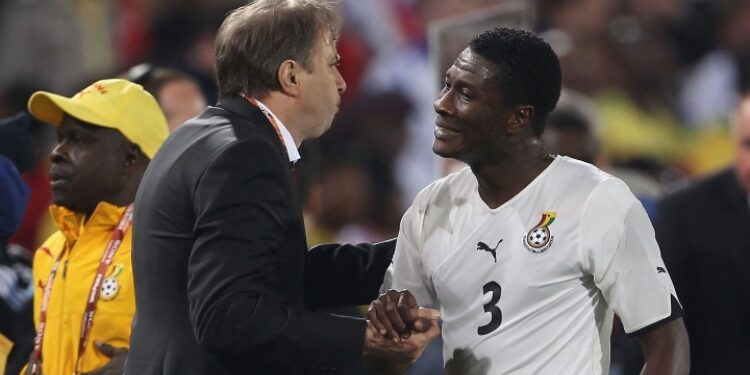 2021 Afcon: Lower your expectations, there is no player like Asamoah Gyan- Milovan Rajevac tells Ghanaians