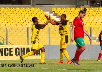 Ghana’s Black Maidens Beat Morocco’s Young Atlas Lionesses 3-0 In An International Friendly