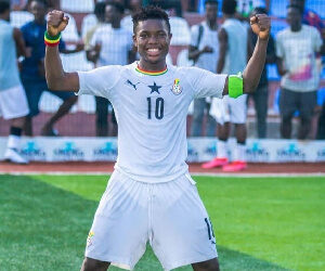 ‘Ghana’s Future’ Abdul Fatawu Issahaku in camp for crucial FIFA World Cup playoffs against Nigeria