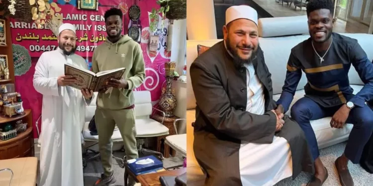 Ghana and Arsenal Midfield Dynamo Thomas Partey Converts to Islam – reports