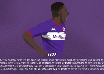 Italy : Alfred Duncan speaks against racism