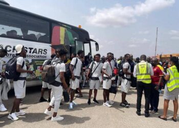 Black Stars departs Ghana for Abuja ahead of Nigeria clash on Tuesday [PHOTOS]