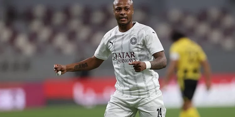 Ghana captain Andre Ayew makes ACL team of the week