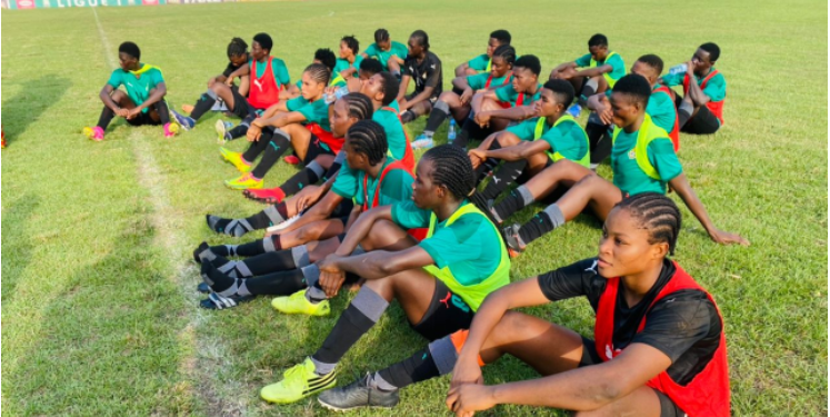 Black Maidens trains for the first time in Conakry ahead of World Cup Qualifiers against Guinea