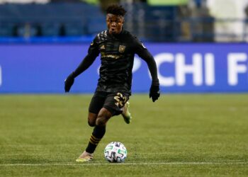 Ghanaian forward Kwadwo Opoku scores again for Los Angeles FC in USL against Dallas