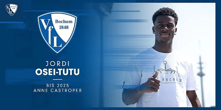 Ghanaian defender Osei-Tutu joins Bochum from from Arsenal