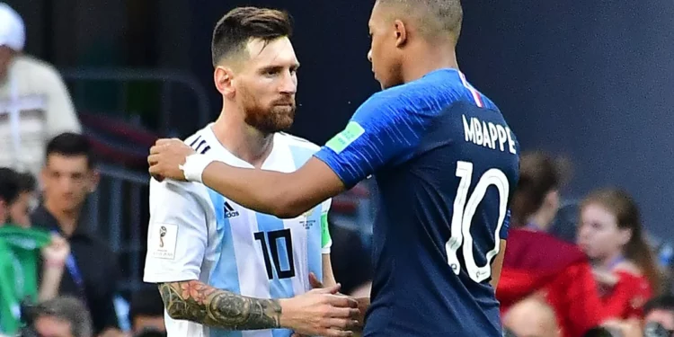 Europe v South America : This is how Lionel Messi responded to Mbappe