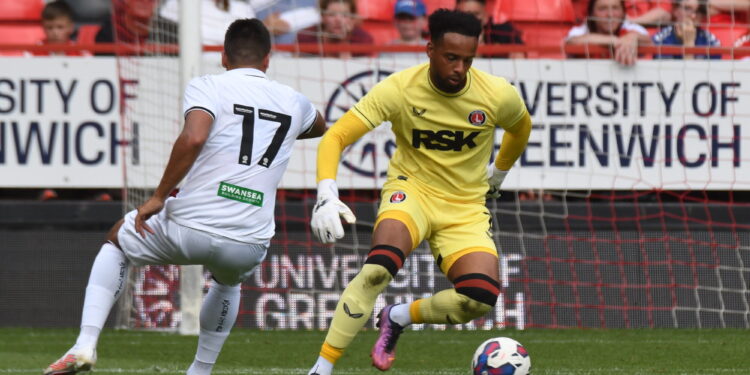 Ghana’s 1st choice goalkeeper Jojo Wollacot marks Charlton Athletic debut in draw against Accrington