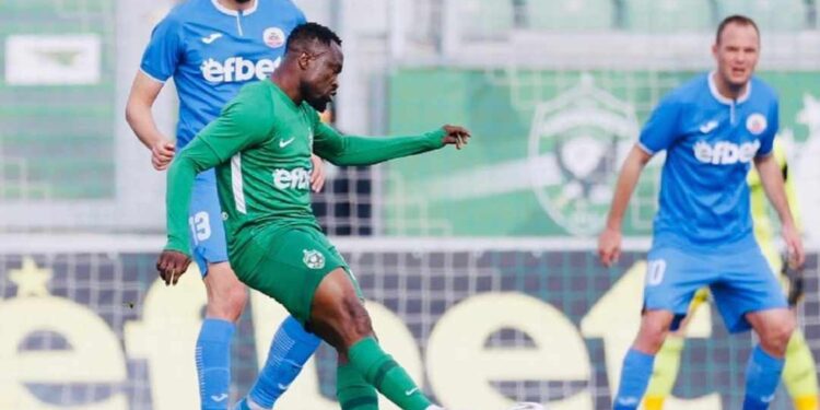 In-form Ghanaian attacker Bernard Tekpetey scores again for Ludogorets in big win