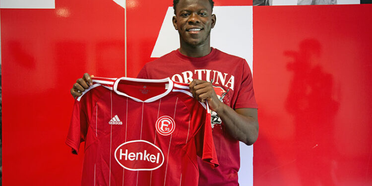 German-born Ghanaian forward Kwadwo Baah joins Fortuna Düsseldorf on loan from Watford