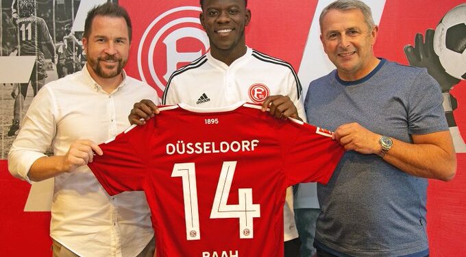 I’m grateful to have the opportunity to play for Fortuna Düsseldorf- Kwadwo Baah