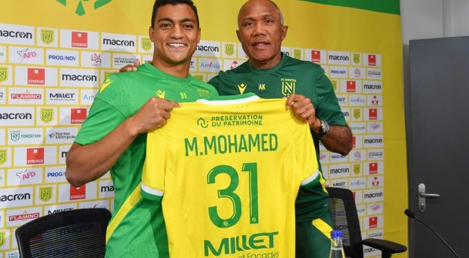 Africa : Jersey number 31 for Mostafa Mohamed at Nantes