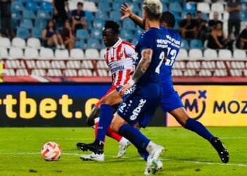 Ghana winger Osman Bukari on target in Red Star Belgrade win against Radnik Surdulica
