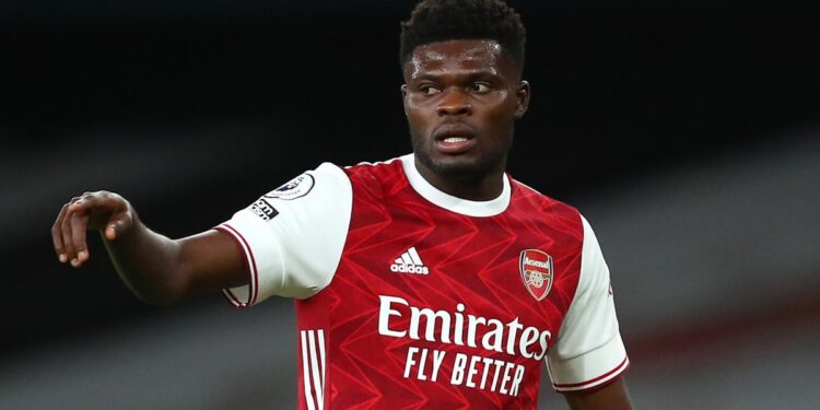 Where exactly is Thomas Partey right now?