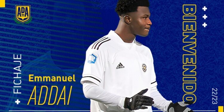 Ghanaian forward Emmanuel Addai joins Alcorcon