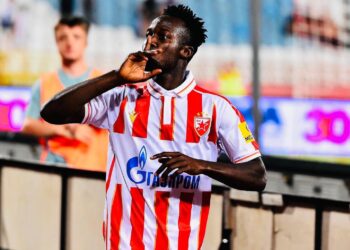 Ghana forward Osman Bukari elated with goal against Radniki