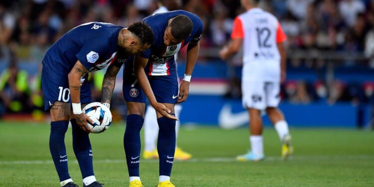 MBAPPE – NEYMAR PENALTY CLASH : Ramos intervenes