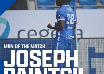Joseph Paintsil named Man-Of-The-Match in Genk’s win over KAS Eupen