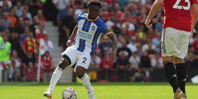 Ghanaian defender Tariq Lamptey features in Brighton and Hove Albion win over Man Utd