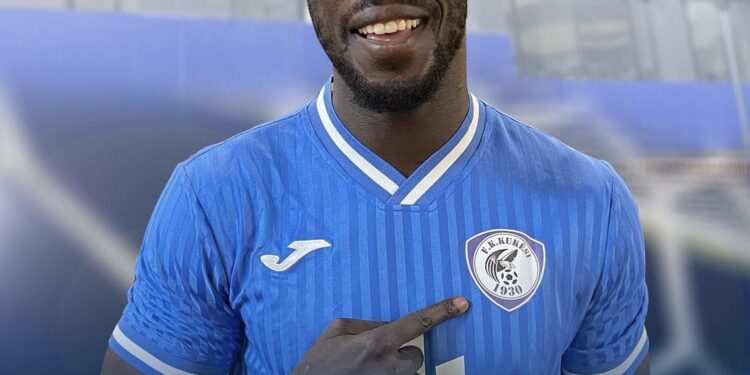 Exclusive: Ghanaian forward Edwin Gyasi joins FK Kukesi