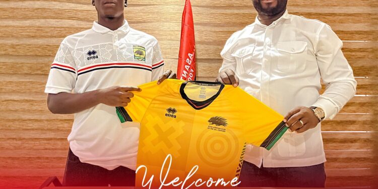 OFFICIAL: Asante Kotoko completes signing of Ivorian midfielder Serge Eric Zeze