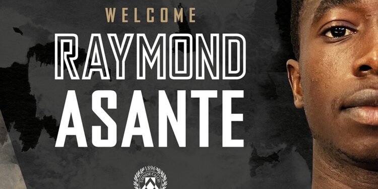 Breaking News: Ghanaian promising striker Raymond Asante signs for Udinese