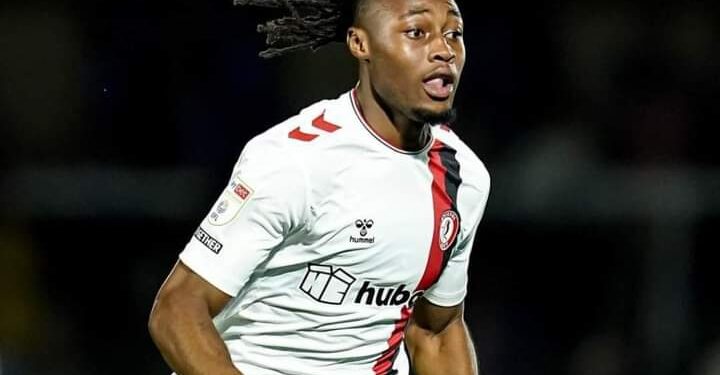 Ghanaian newbie Antoine Semenyo scores for Bristol in a second game running