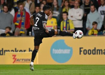 Ghanaian forward Isaac Nuhu scores winner for KAS Eupen at Westerlo