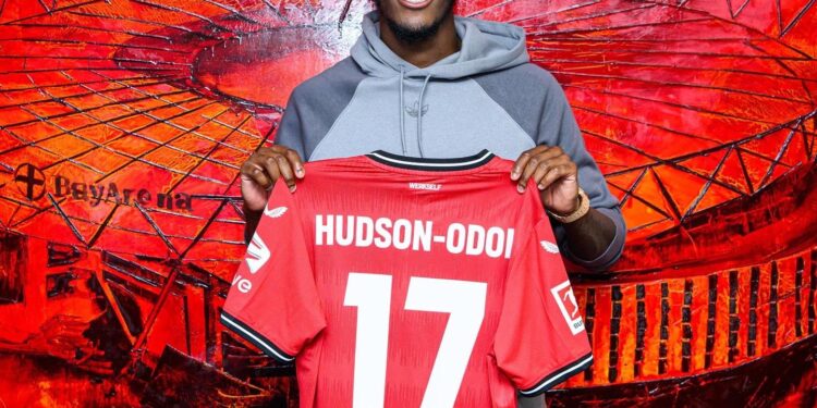 Ghanaian attacker Callum Hudson-Odoi on cloud nine after joining Bundesliga side Leverkusen from Chelsea