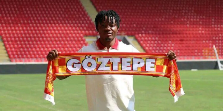 Ghanaian Isaac Atanga joins Turkish outfit Goztepe SK on a season long loan from FC Nordsjaelland