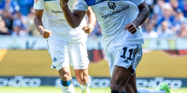 Ghanaian forward Ransford Yeboah ‘over the moon’ after netting first Hamburg goal