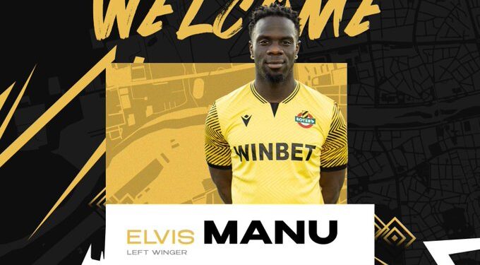 Dutch-born striker of Ghanaian descent Elvis Manu returns to Bulgaria to sign for Botev Plovdiv