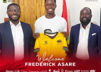 Asante Kotoko announce signing of Goalkeeper Frederick Asare on a three-year deal