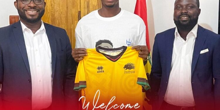 Asante Kotoko announce signing of Goalkeeper Frederick Asare on a three-year deal