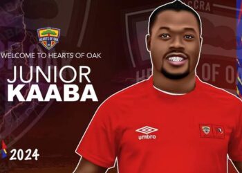 Official: Hearts of Oak sign Cameroonian striker Junior Kaaba