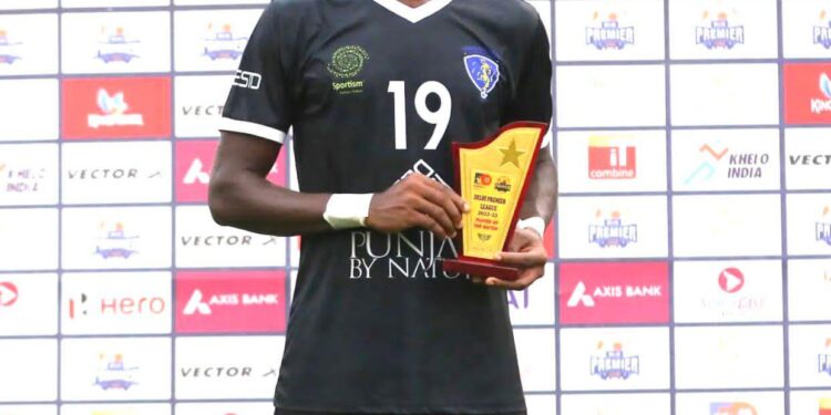 Ghanaian striker Charles Quarcoo takes India by storm