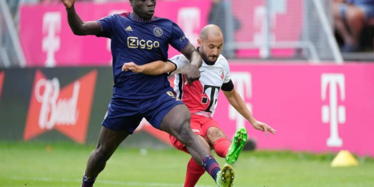 Ghanaian forward Brian Brobbey scores in Ajax win over Utrecht