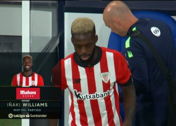 Ghana’s Inaki Williams bags Man-Of-The-Match award after opening goal account in Spain