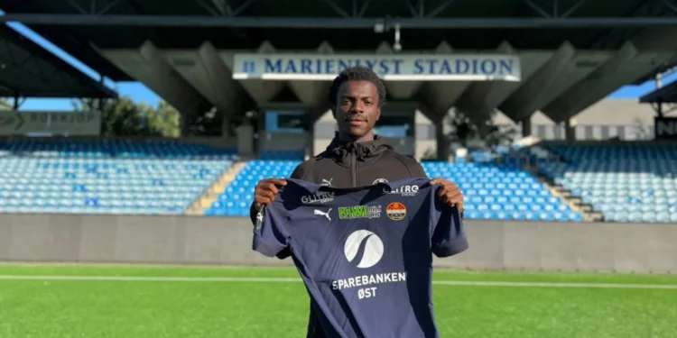 Ghanaian midfielder Emmanuel Danso complete move to Norwegian club Stromsgodset