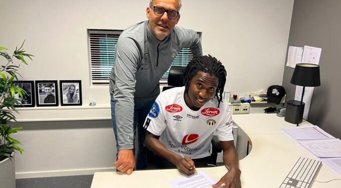 Ghanaian midfielder Isaac Twum sign for Norwegian side Sogndal FotBall