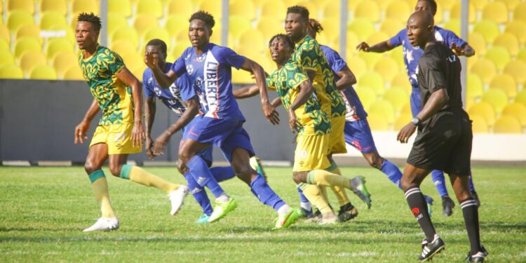 Liberty Professionals come from behind to defeat Ebusua Dwarfs