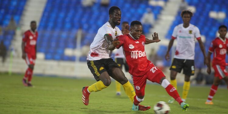 Augustine Okrah scores as Simba SC beat Kotoko