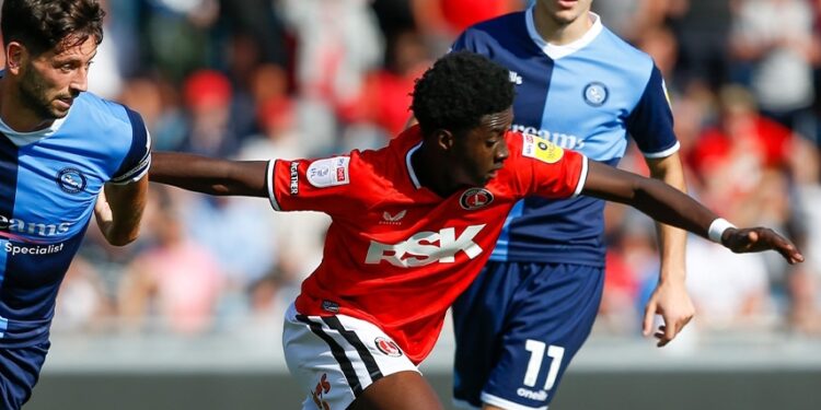 Ghanaian young forward Rak-Sakyi on target again for Charlton Athletic